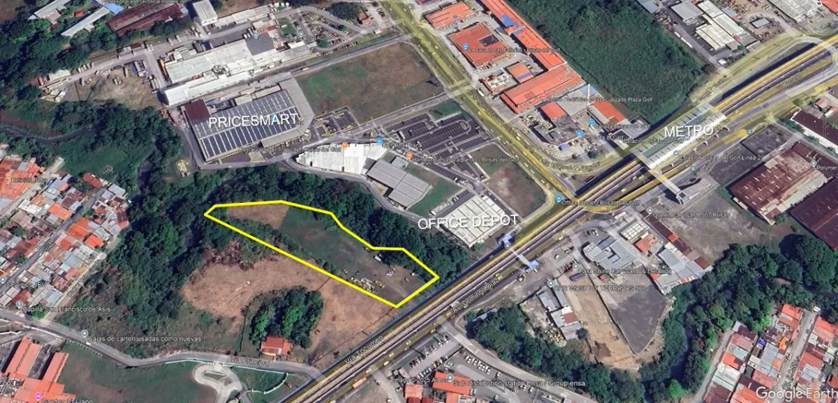 VENTA DE TERRENO EN VÍA TOCUMEN